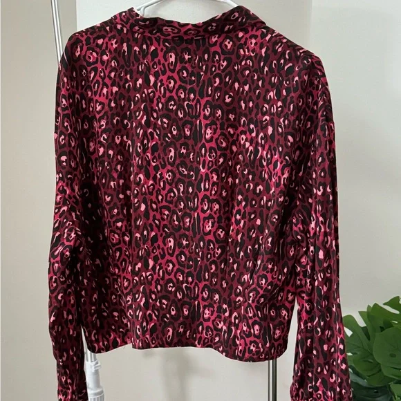 Zara women’s top NWOT animal print size large - Picture 8 of 16